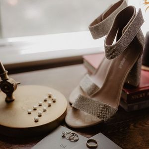 Jeffrey Campbell Embellished Lindsay Sandal Size 9